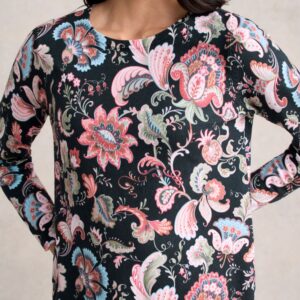 Printed Cotton Jumper - Tapestry Print