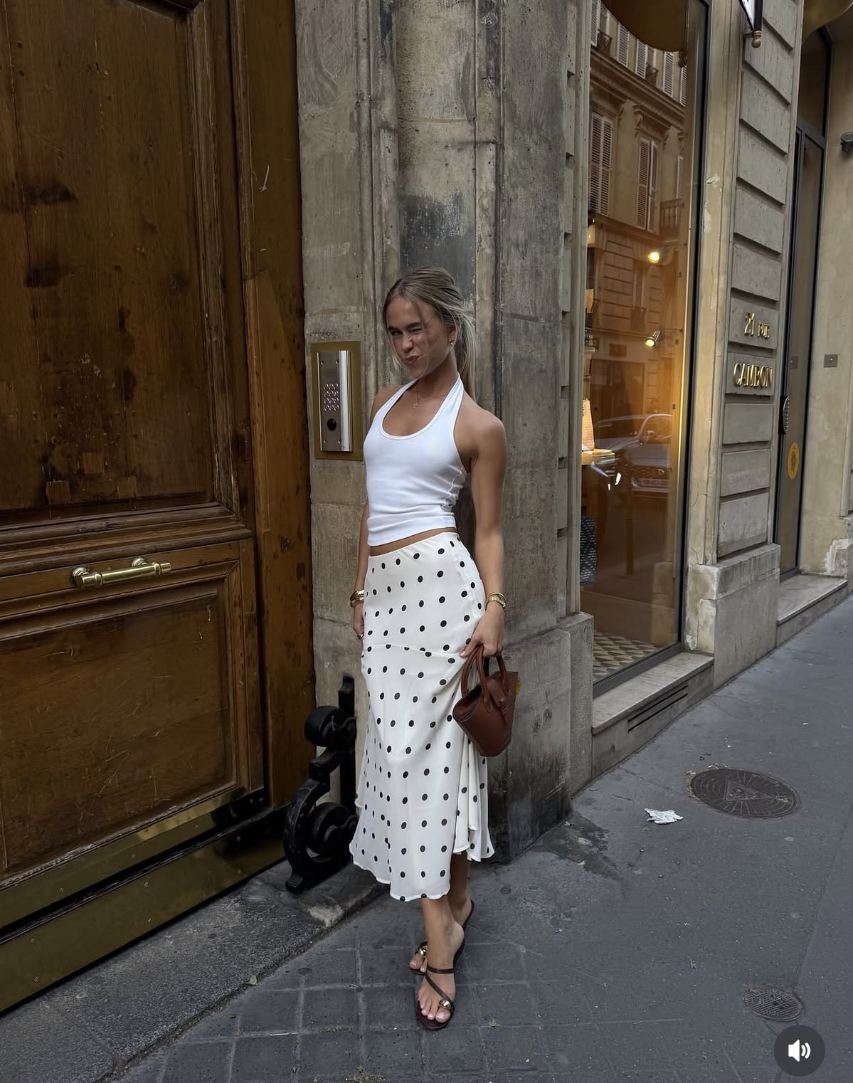 Women's skirt outfit